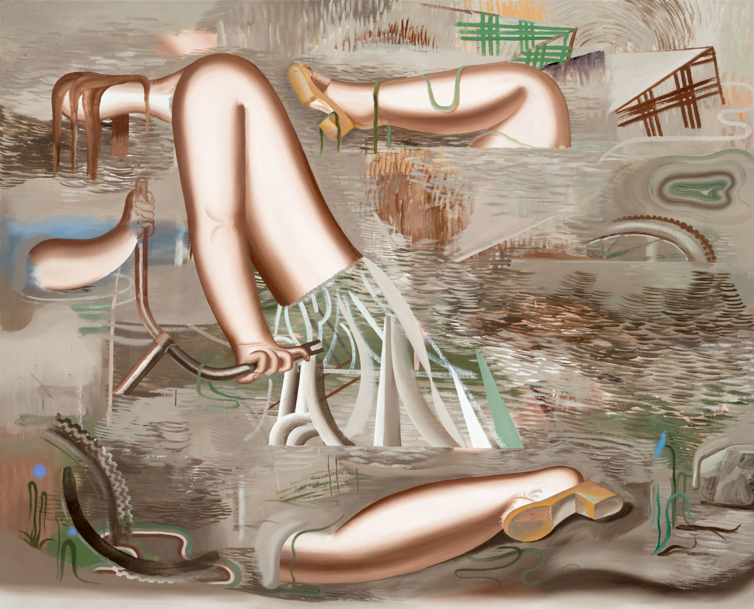 Kristina-Schuldt-reverse-2016-Oil-and-egg-tempera-on-canvas-170-x-210-cm