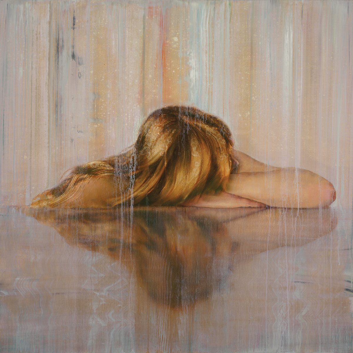 attila-szucs-reflected-dreamer-oil-on-gesso-on-plywood-70x70cm.-2023