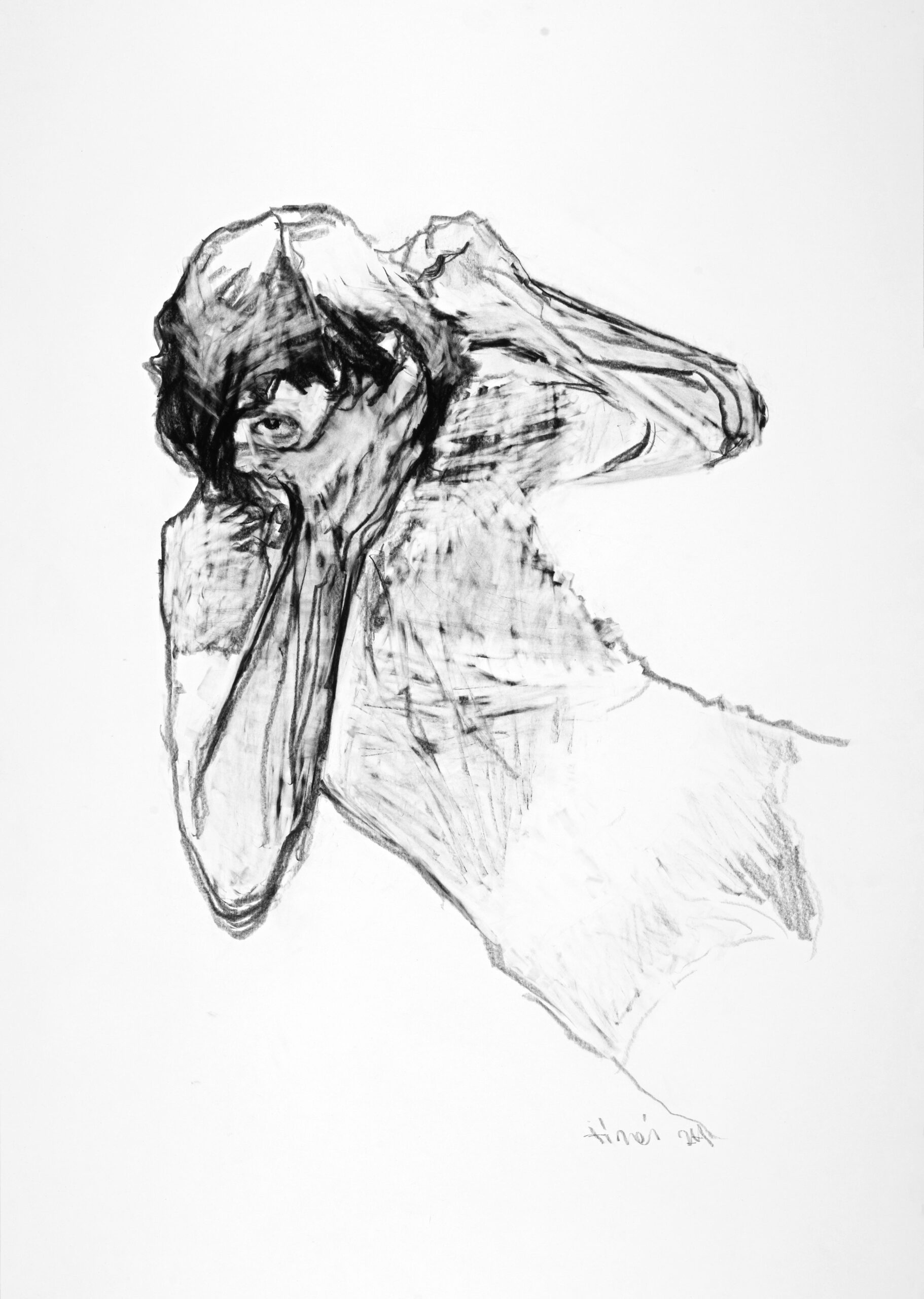 Alexander-Tinei-Shame-2024-grafit-papir-65×100-cm